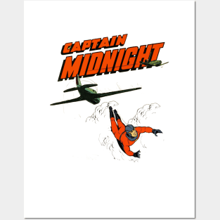 Captain Midnight Posters and Art